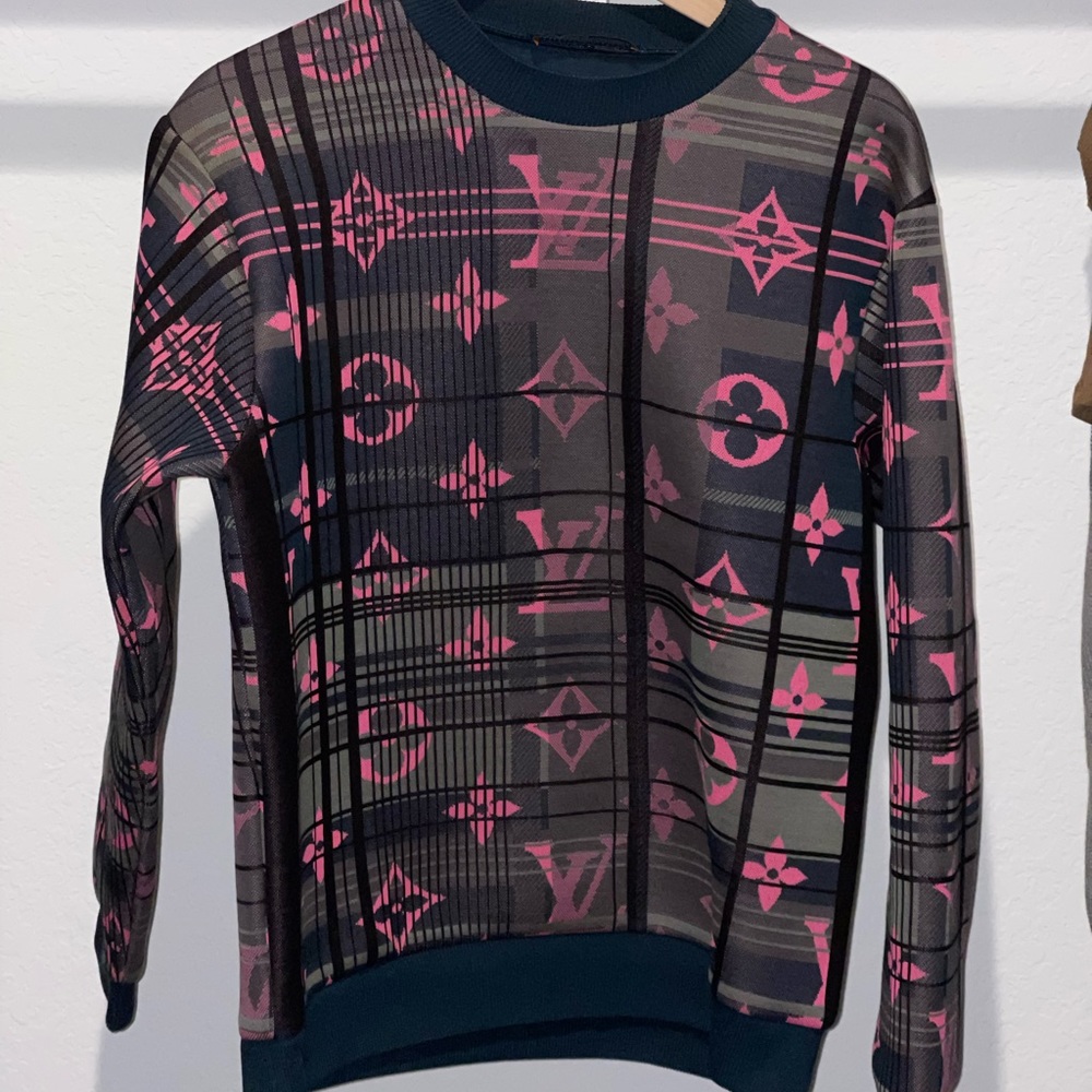 COPY - LOUIS VUITTON MONOGRAM JACQUARD SWEATSHIRT